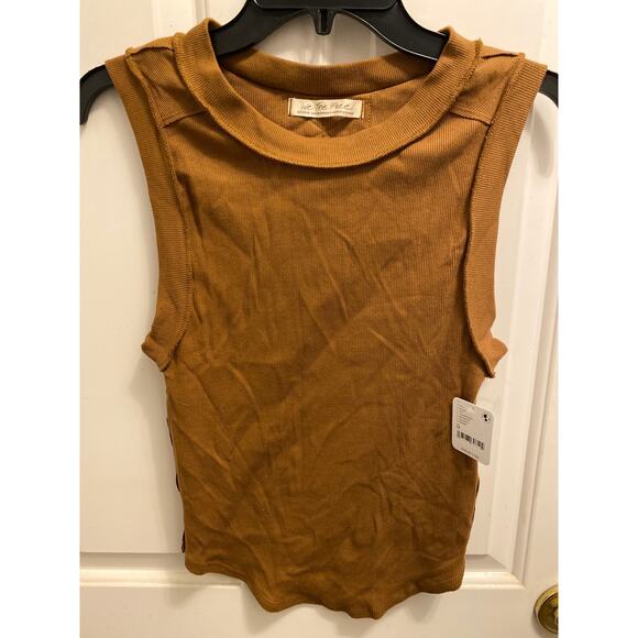 Free People Tops - Free People We The Free Women's Kate Ribbed Tank Top in Almond Ash size M
